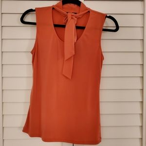 Coral top from The Limited